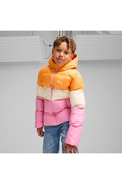 Puma Poly Hooded Puffer Jacket Youth Jacket