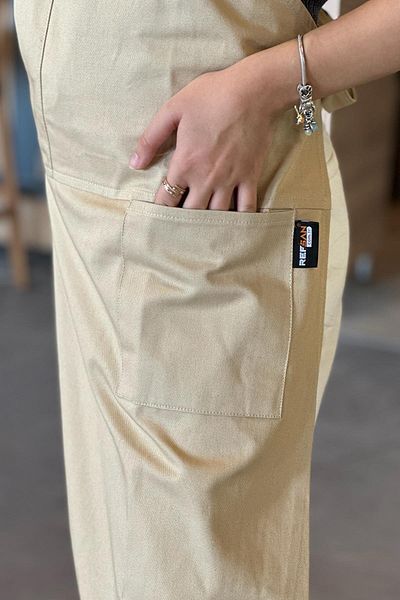Ref-San Culoarea bej Refsan șorț de atelier purtabil