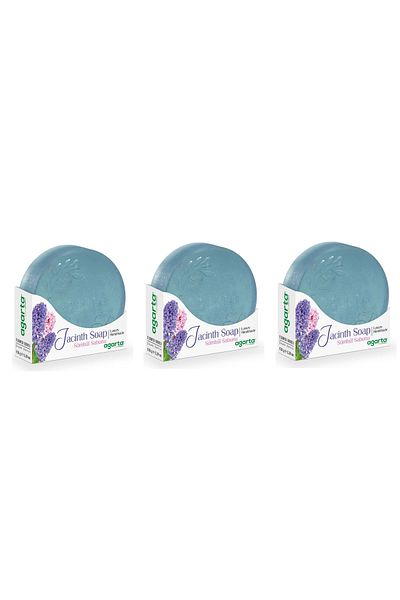 Agarta Natural Hyacinth Soap 150 Gr X 3 Pieces