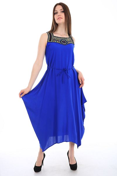 Bigdart 1512 Front Embroidered Dress - Saks