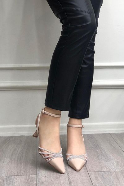 Papuçsepeti Coș de pantofi 145 Pantofi cu toc de 6 cm pentru damă
