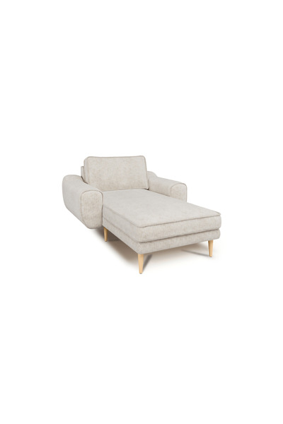 Normod Klem Dinlenme Koltuğu Ahşap Ayak - Doğal Doku