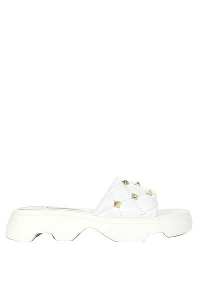 PİER LUCCİ Lertora Women's Slippers - White