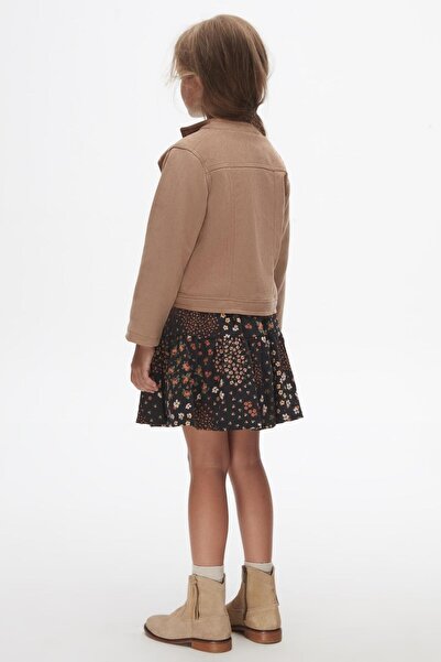 nk kids Girl's Leather Jacket 24Knk37502 - Presentation Model