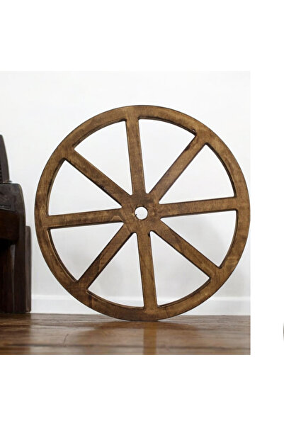 Genel Markalar Ahşap Dekoratif Tekerlek