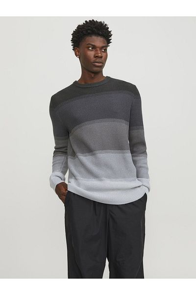 Jack & Jones Strickpullover Gestreift Strickpullover
