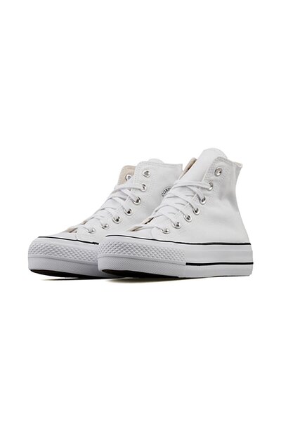 Converse Bílé dámské tenisky Chuck Taylor All Star Leather Platform 561676c