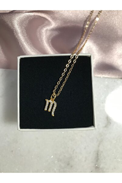 Cheberry Akrep Burcu Burç Kolye Altın Kaplama