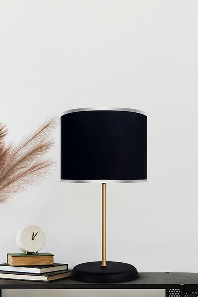 MINIMAL ETICARET VE BILGI TEKNOLOJILERI Gold Contrast Metal Lampshade - Handmade Craft