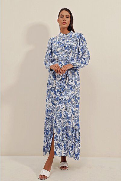 Bigdart 2158 Exotic Pattern Dress - Saks