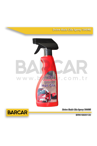 BARCAR Drive Hızlı Cila Sprey 500Ml