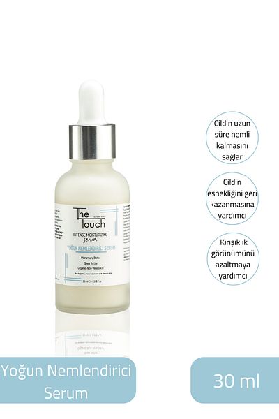 The Touch By Seda Altın Intensive Moisturizing Serum - Intense Moisturizing Serum Murumuru Butter, Shea Butter, Organic Aloe And