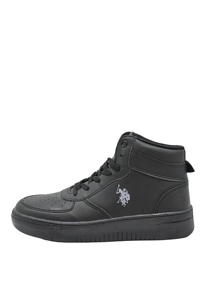 U.S. Polo Assn. Pantofi sport pentru femei Polo Black din SUA - ARISTO GSN HI 3PR