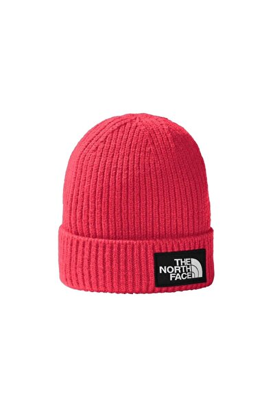 THE NORTH FACE Red Beanie for Kids