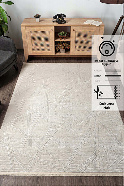 Konfor Halı Konfor Lamy 5309 Modern Dokuma Halı Salon Mutfak Çocuk Odası Otur...