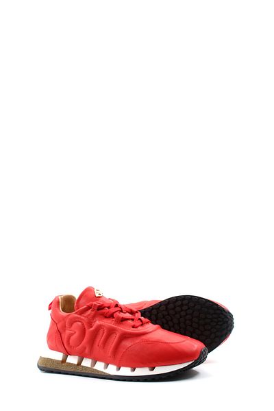Ayakkabıhane Genuine Leather Inside and Out Red Women's Casual Shoes Ah 08167261400568