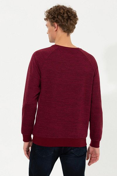 U.S. Polo Assn. Ανδρικό φούτερ Cherry
