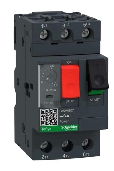 SCHNEIDER Gv2-Me07 1.6-2.5A Motor Protection Switch