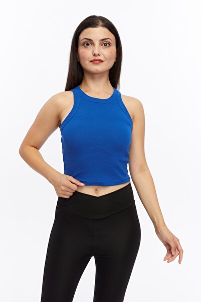 ESPOİRPLUS SAKS СИНІЙ КОЛЬОР Фитільова безрукавка