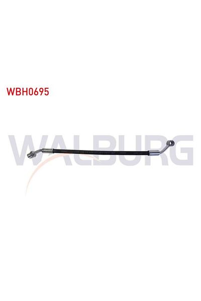İthal Hyundai H1 2008-275mm Brake Hose - Rear Left-Sag Dis Absl