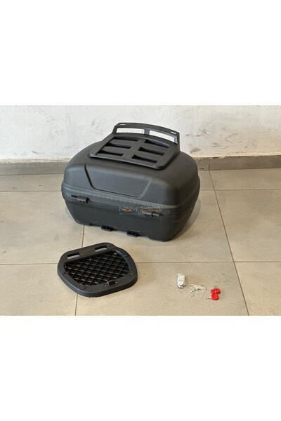 NamTuning Motosiklet Çantası 48 litre Arka Çanta Anahtarlı Kilitli