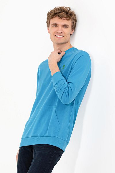 U.S. Polo Assn. Μπλε ανδρικό φούτερ