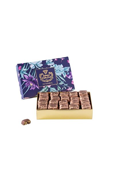 Şekerci Cafer Erol Krokan Çikolata - Desenli Karton Kutu 450 g