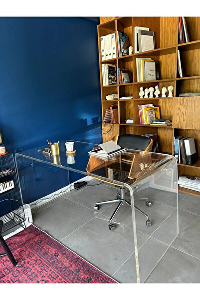 Baltaci Store Şeffaf akrilik çalışma masası