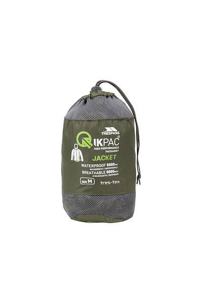 Trespass Μπουφάν Qikpac - Unisex Packaway Jkt Tp75 Unisex Αδιάβροχο
