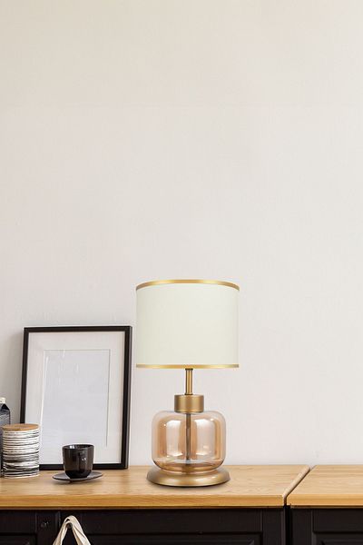 MINIMAL ETICARET VE BILGI TEKNOLOJILERI Kamtlik Gold Lampshade
