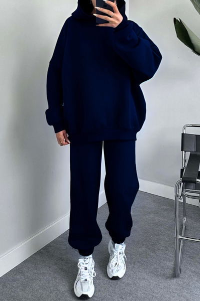 YAKAMEL Hanorac cu glugă pentru femei, cu buzunar cangur, cu tiv elastic, set...