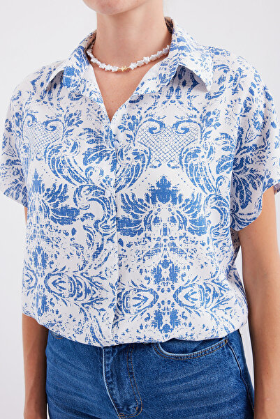 Bigdart 3711 Yarım Kol Gömlek - D.Mavi