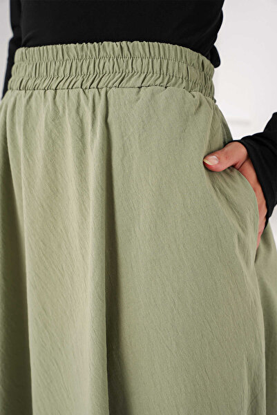 Trend Marfa Μακριά φούστα με λεπτομέρεια τσέπης