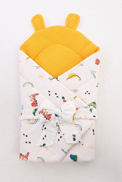 Yada Baby قماط أطفال موسلين وافل - 100% قطن، متعدد الأغراض، 86 × 86 سم (قماط،...