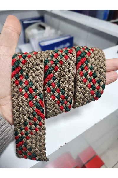 kadifecim 4CM BRAIDED STRIP 1 METER