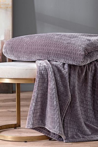 Puffy Pătură TV Trinity Wellsoft - Ash Purple