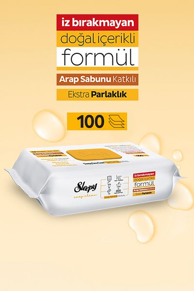 Sleepy Arabian Soap Additive Surface Cleaning Towel 100 Pcs