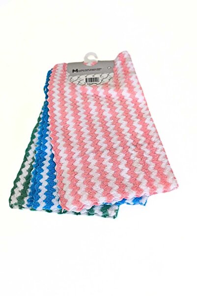 Vi Caro 1 Adet Mikrofiber Yumuşak Dokulu Temizlik Bezi 30cm x 30 Cm Mutfak Bezi