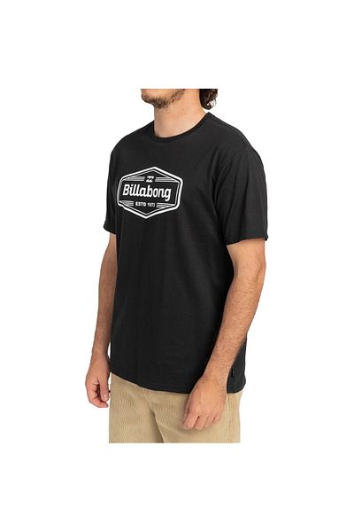 BİLLABONG Billabong Billabong Trademark Men's Black T-Shirt Men's T-Shirt C1Ss62Bıp2