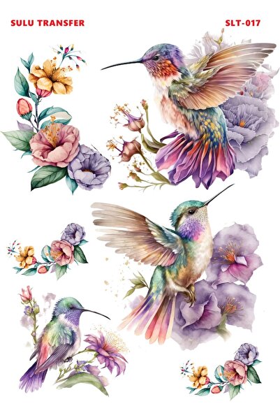 Buhobi Çiğdem Işık Sulu Transfer SLT017 25x35cm
