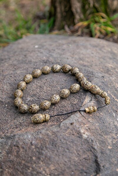 TESBİHKENTİ 17 mărgele de rugăciune de anason de orz de măiestrie egipteană - neobișnuite