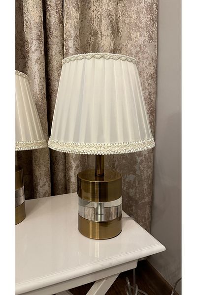 AbajurAksesuar Johnny Bronze Double Lampshade