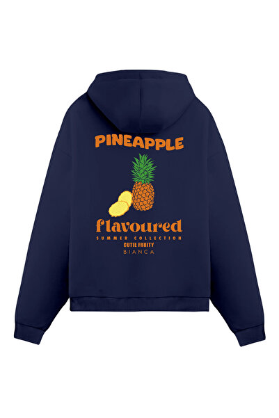 Mounte Bianca Unisex ananas - obična majica sa kapuljačom