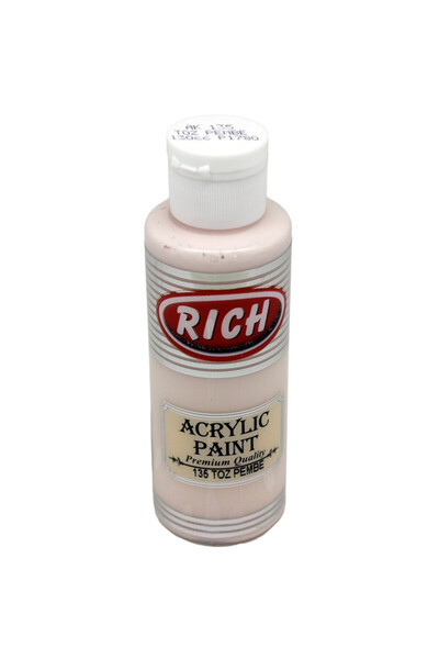 Rich Akrilik Boya 120 cc Toz Pembe 135