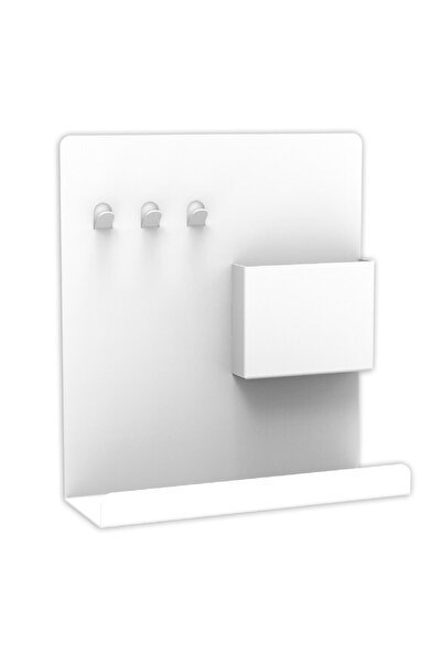 decorelax RACKED KEYCHAIN MODEL 2 WHITE