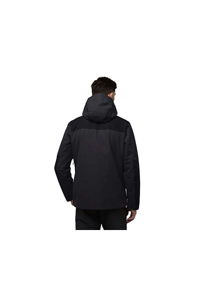Jack Wolfskin Men's Outdoor Coat - Jasper 3in1 Jkt M, Black A61858-635