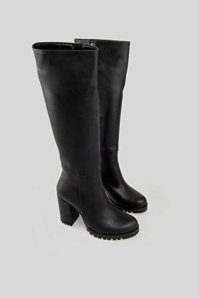 sovrana Μπότες με τακούνι πλατφόρμας Μαύρο