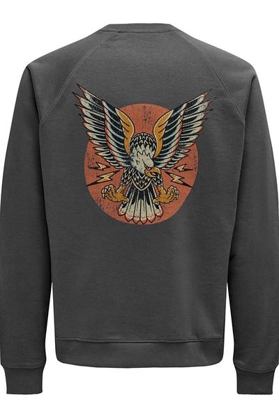 Only & Sons ONSMICHI LIFE - Φούτερ Reg Crew Neck Γκρι 22030618