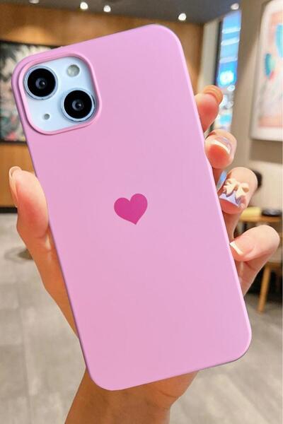 3GEN CASE Iphone 13,iphone 14,iphone 15 Uyumlu Kalp Logolu Kılıf