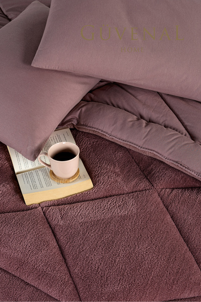 Güvenal Set de perne duble Elite Wellsoft - pilota de lux cu două fețe și husă